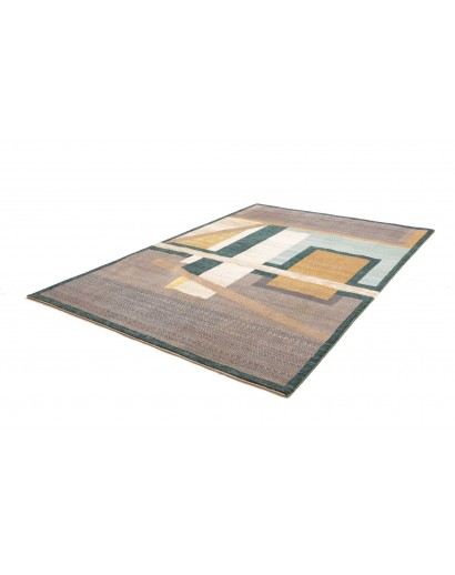 Tappeto Royal Gabbeh Pakistan azzurro grigio 206x300