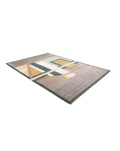 Tappeto Royal Gabbeh Pakistan azzurro grigio 206x300