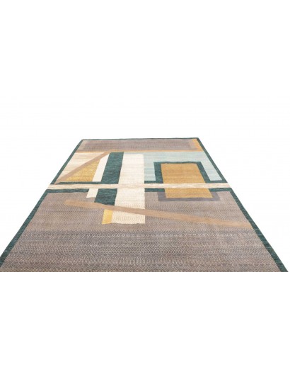 Tappeto Royal Gabbeh Pakistan azzurro grigio 206x300