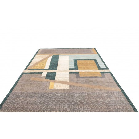 Tappeto Royal Gabbeh Pakistan azzurro grigio 206x300