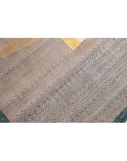 Tappeto Royal Gabbeh Pakistan azzurro grigio 206x300