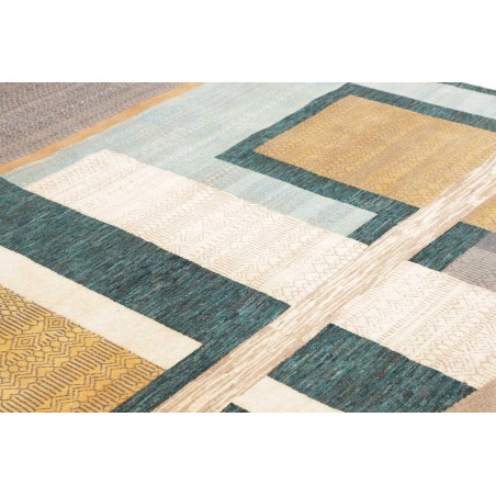 Tappeto Royal Gabbeh Pakistan azzurro grigio 206x300