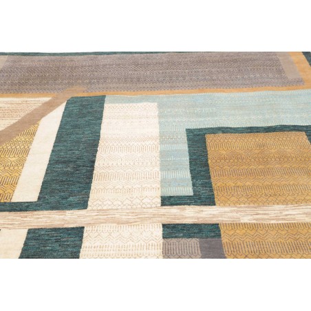 Tappeto Royal Gabbeh Pakistan azzurro grigio 206x300