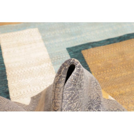 Tappeto Royal Gabbeh Pakistan azzurro grigio 206x300