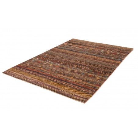 Tappeto Royal Gabbeh Pakistan verde marrone 156x220