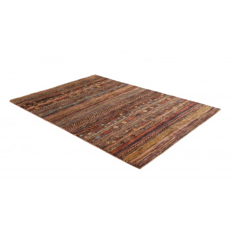 Tappeto Royal Gabbeh Pakistan verde marrone 156x220