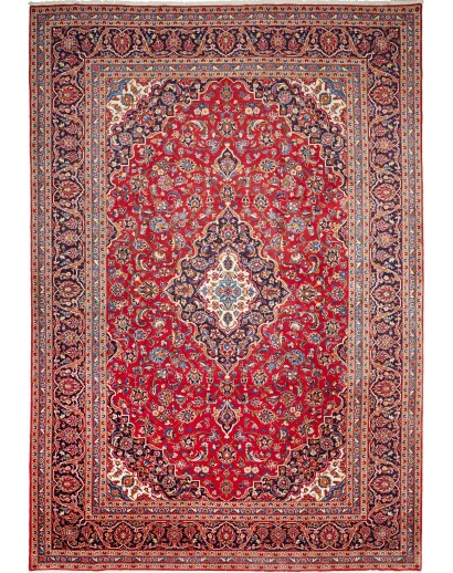 Tappeto Ardakan Persia marrone giallo 266x382