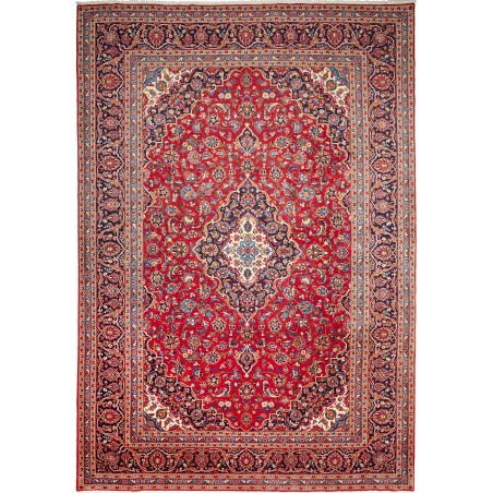 Tappeto Ardakan Persia marrone giallo 266x382