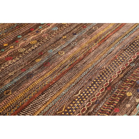 Tappeto Royal Gabbeh Pakistan verde marrone 156x220