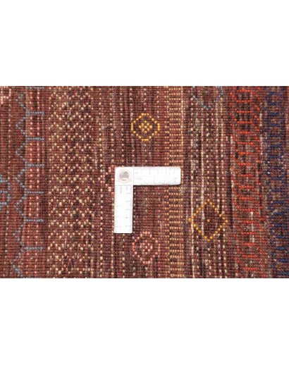 Tappeto Royal Gabbeh Pakistan verde marrone 156x220