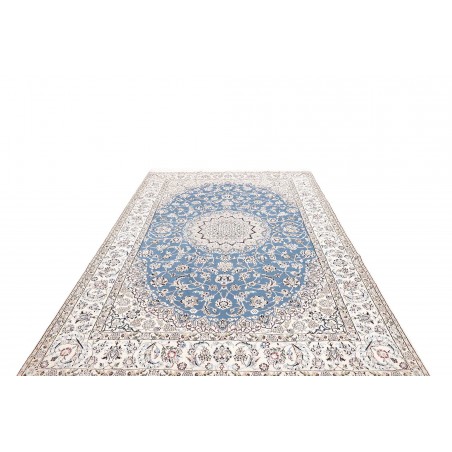 Tappeto Nain 9La Persia grigio blu 207x309