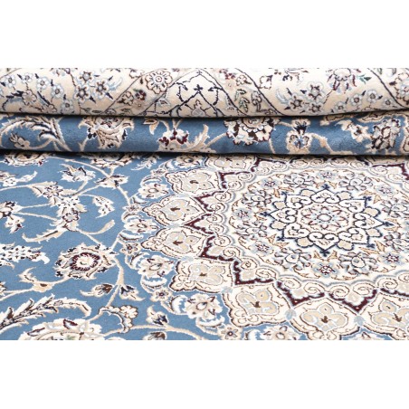 Tappeto Nain 9La Persia grigio blu 207x309