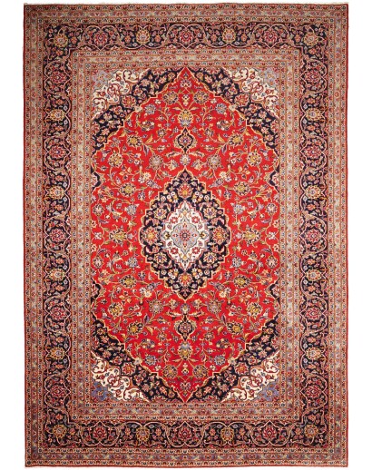 Tappeto Ardakan Persia marrone giallo 242x348
