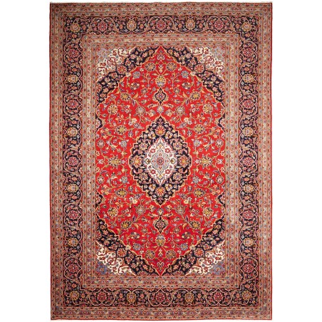 Tappeto Ardakan Persia marrone giallo 242x348