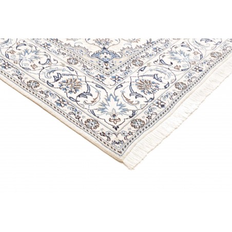 Tappeto Nain Kashmar Persia blu 197x312
