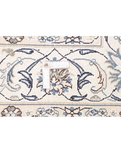 Tappeto Nain Kashmar Persia blu 197x312