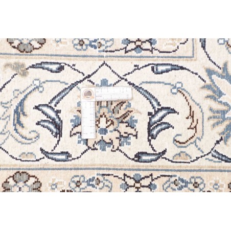 Tappeto Nain Kashmar Persia blu 197x312