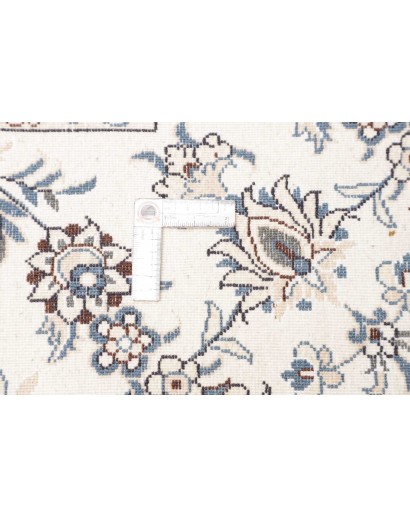 Tappeto Nain Kashmar Persia grigio 198x303