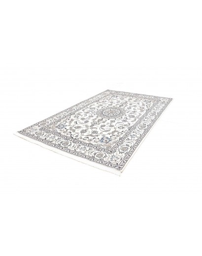 Tappeto Nain Kashmar Persia beige grigio 195x293
