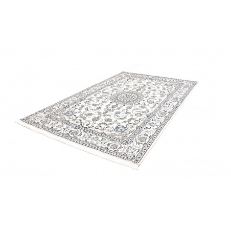 Tappeto Nain Kashmar Persia beige grigio 195x293
