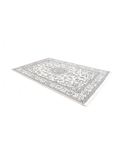 Tappeto Nain Kashmar Persia beige grigio 195x293