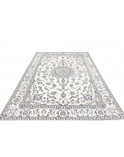 Tappeto Nain Kashmar Persia beige grigio 197x310