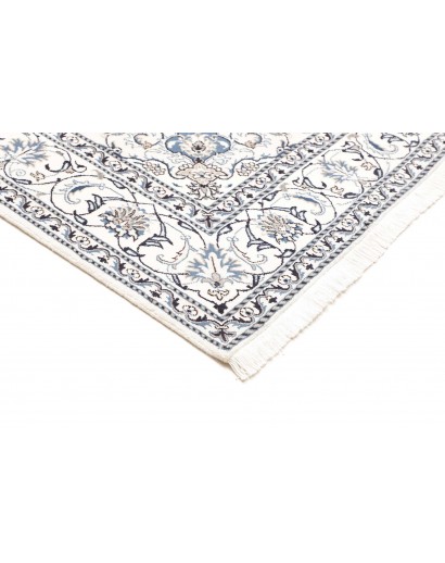 Tappeto Nain Kashmar Persia beige grigio 197x310