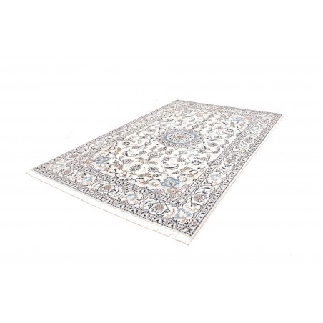 Tappeto Nain Kashmar Persia beige grigio 194x292