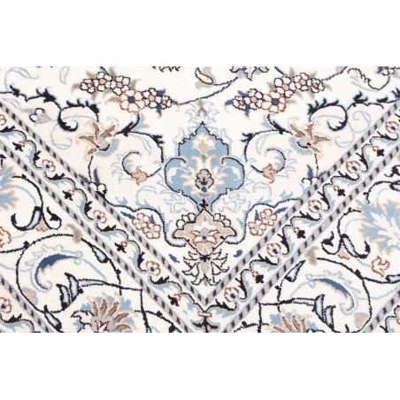 Tappeto Nain Kashmar Persia beige grigio 194x292