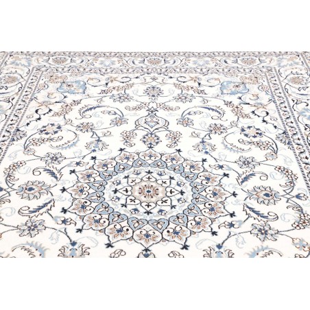 Tappeto Nain Kashmar Persia beige grigio 194x292