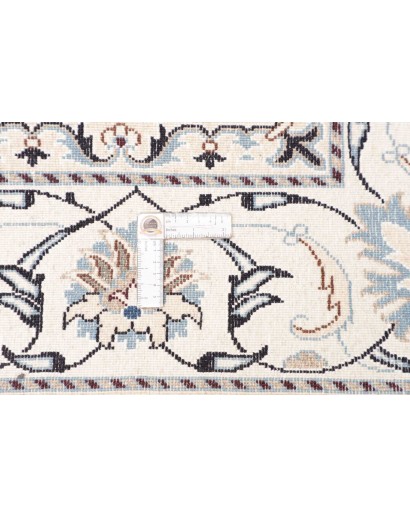Tappeto Nain Kashmar Persia beige grigio 194x292