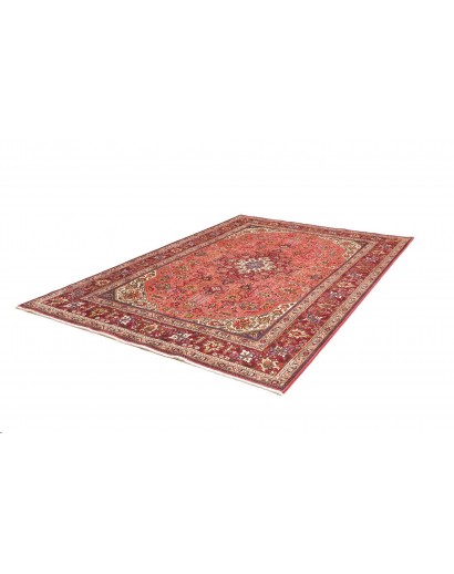 Tappeto Tabriz Persia marrone beige 206x296