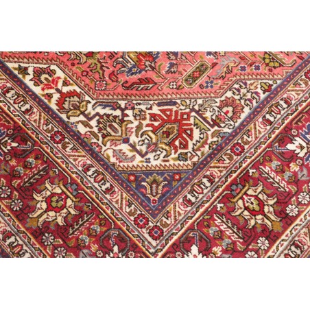 Tappeto Tabriz Persia marrone beige 206x296