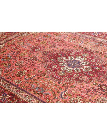 Tappeto Tabriz Persia marrone beige 206x296