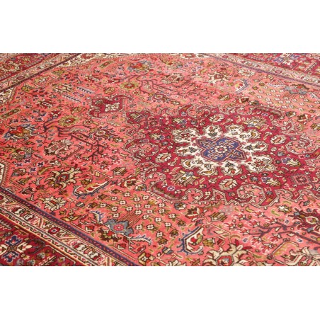 Tappeto Tabriz Persia marrone beige 206x296