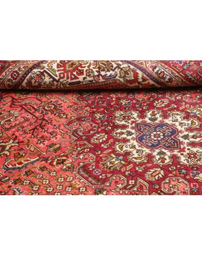 Tappeto Tabriz Persia marrone beige 206x296