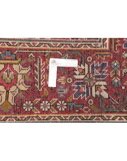 Tappeto Tabriz Persia marrone beige 206x296