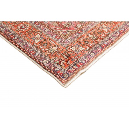 Tappeto Tabriz Persia beige rosso 205x300