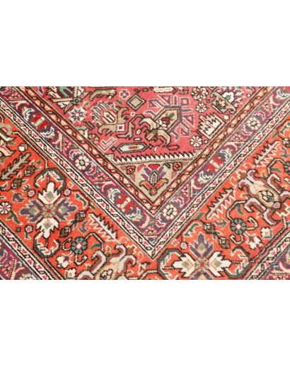 Tappeto Tabriz Persia beige rosso 205x300