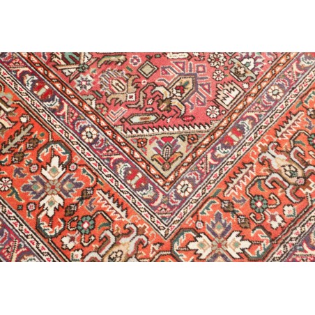Tappeto Tabriz Persia beige rosso 205x300