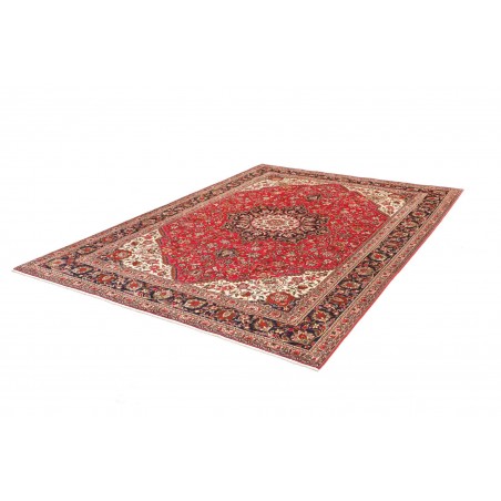 Tappeto Tabriz Persia marrone grigio 207x293
