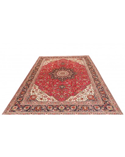 Tappeto Tabriz Persia marrone grigio 207x293
