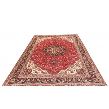 Tappeto Tabriz Persia marrone grigio 207x293