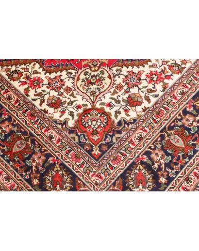 Tappeto Tabriz Persia marrone grigio 207x293