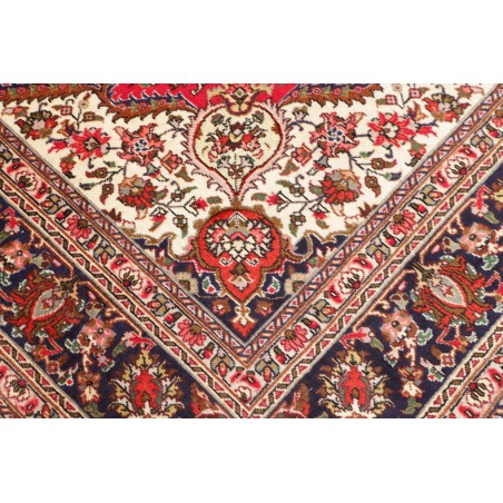 Tappeto Tabriz Persia marrone grigio 207x293