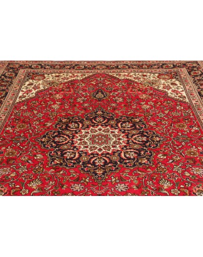 Tappeto Tabriz Persia marrone grigio 207x293