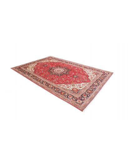 Tappeto Tabriz Persia marrone grigio 200x297