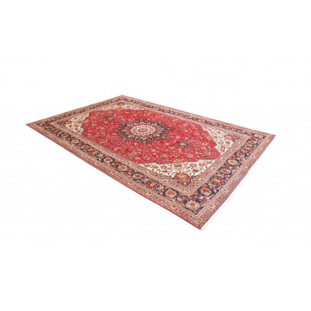 Tappeto Tabriz Persia marrone grigio 200x297