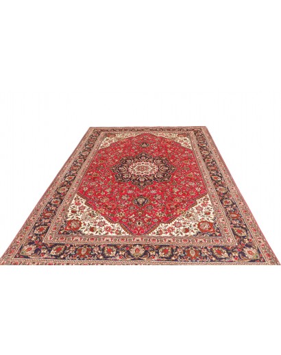 Tappeto Tabriz Persia marrone grigio 200x297