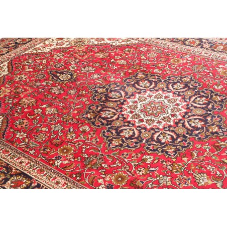 Tappeto Tabriz Persia marrone grigio 200x297